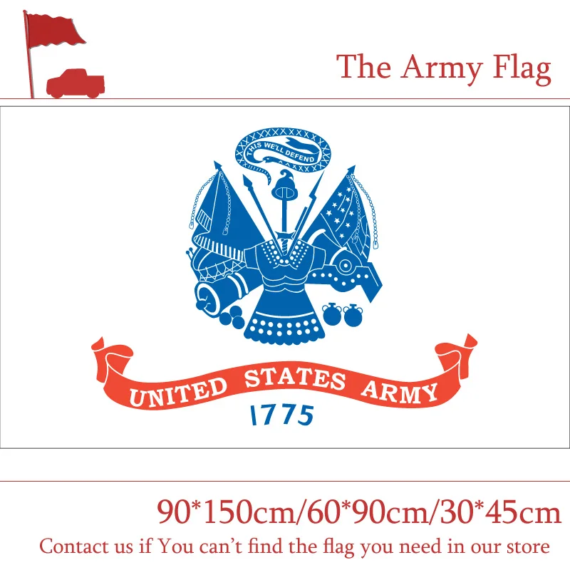 

30*45cm Car Flag America The Army Secretary Chief Of Staff Flag 90*150cm 60*90cm 3*5 Feet Polyester Banner