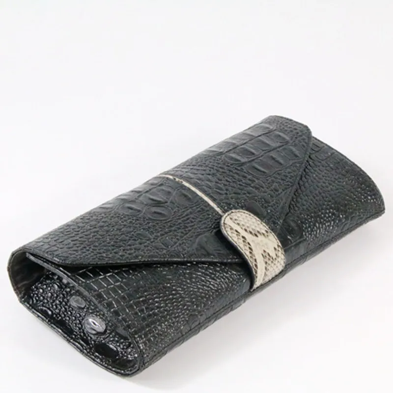 Женская сумка клатч из натуральной кожи 2019 женская вечерняя крокодиловой с