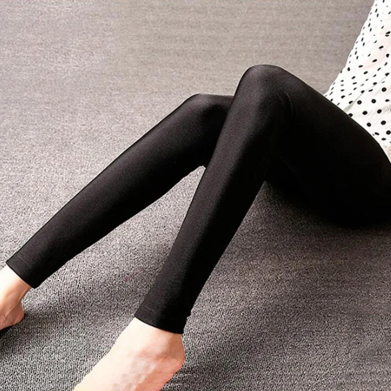 Женские узкие брюки карандаш яркие цвета с высокой талией на весну размера плюс