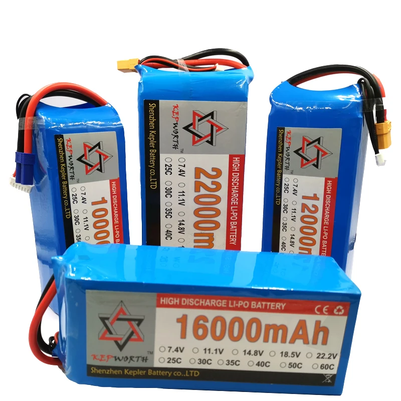 

3S RC LiPo battery 3S 11.1V 10000mAh 12000mAh 16000mAh 22000mAh 25C For RC Airplane Drone Boat 11.1V LiPo 3S