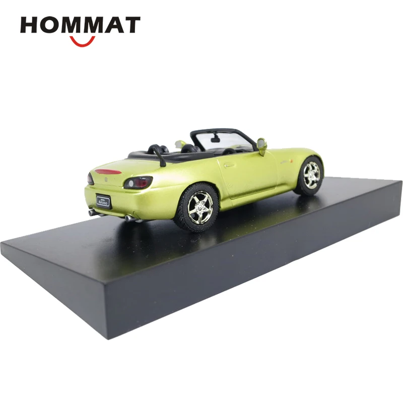 HOMMAT Simulation 1:43 Honda S2000 Кабриолет спортивная модель автомобиля Diecasts & Toy автомобили