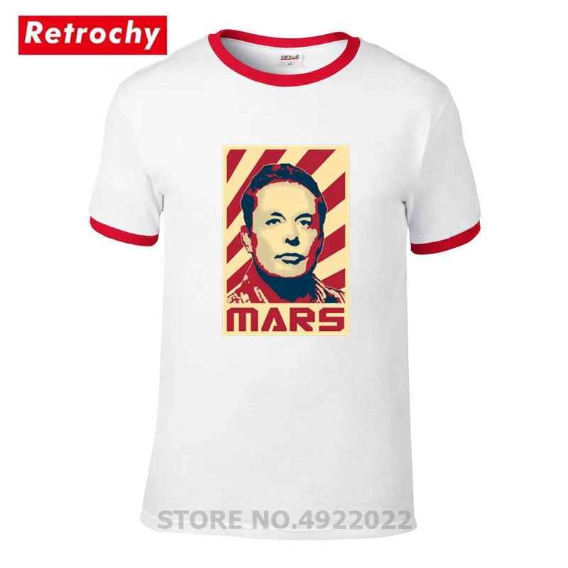 Elon Musk Space X футболка Новинка Occupy Earth SpaceX Starman Car футболки Марс ретро-реклама для
