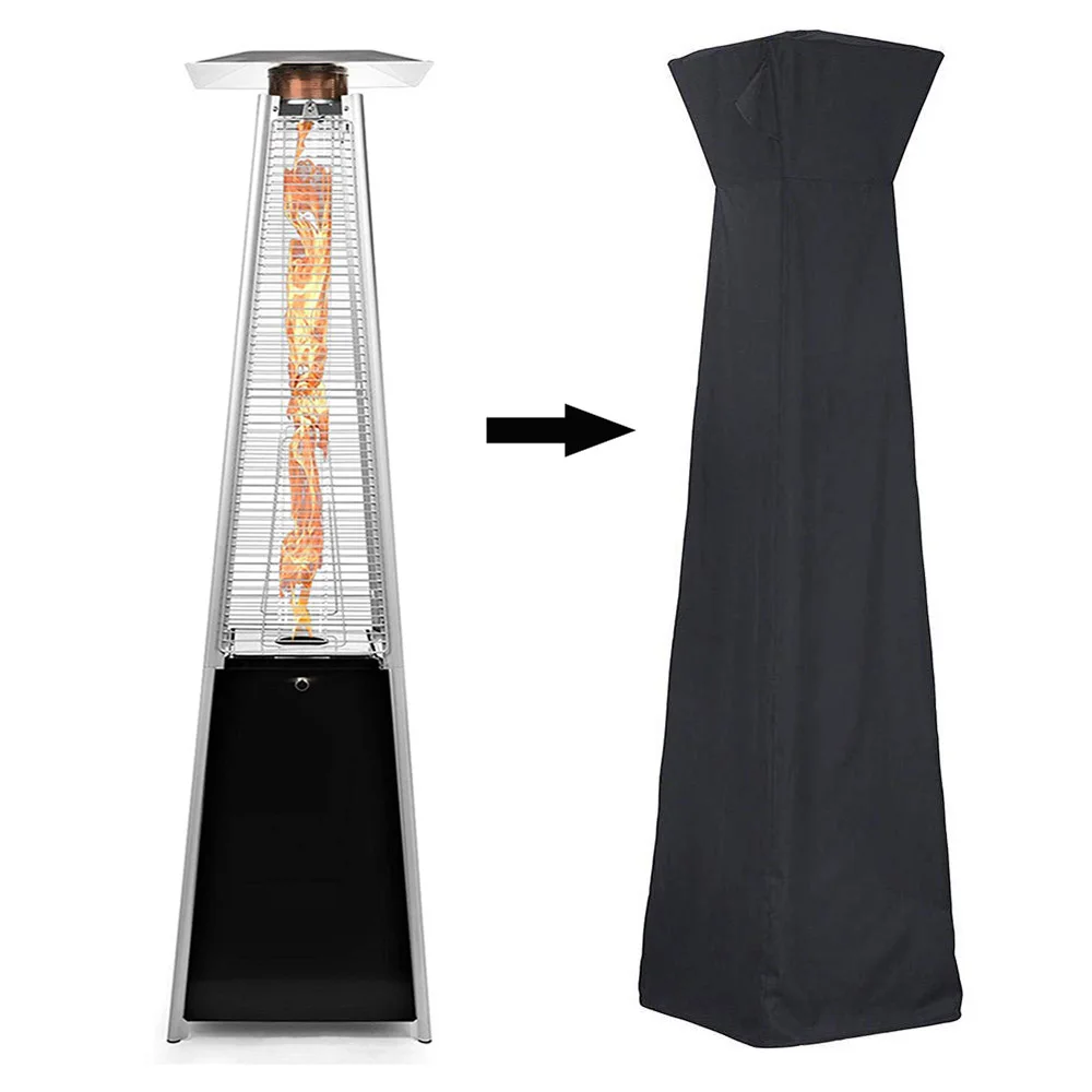

1PC Heater Dust Covers Waterproof Patio Heater Cover Protective Cover Dustproof Cover 84 X 221cm