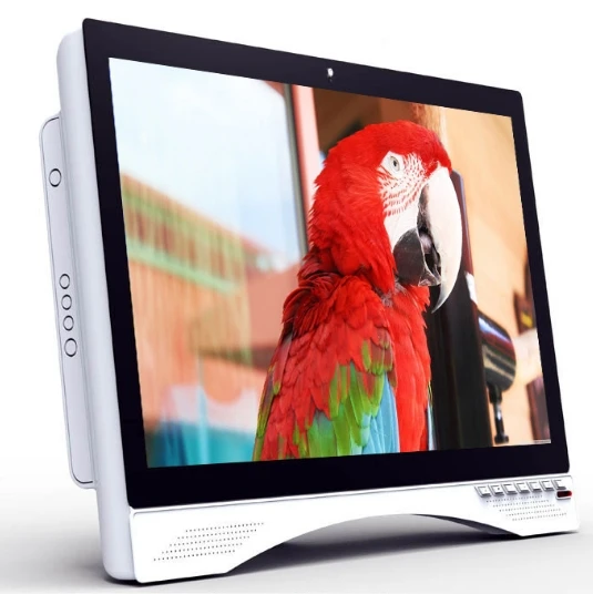 Verkauf 18,5 21,5 23,5 27 Zoll PC CPU I3i5i7 Quad-core 4G RAM, 500 GB HDD Touch Interaktive Drahtlose Alle In Einem Einem Computer Pc Desktop
