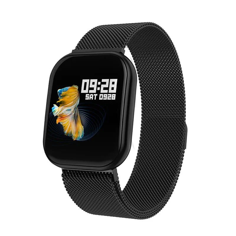 X16 умные часы серии сообщения Bluetooth сердечного ритма Smartwatch подключение для xiaomi Android телефон IOS apple iPhone Smartwatch - Цвет: black steel