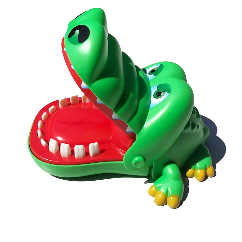 Large Size Bite Finger Crocodile Tricky Toys Children Innovative Toy Party Tricky Table Game Toy Kids Novelty Prank Funny Gift