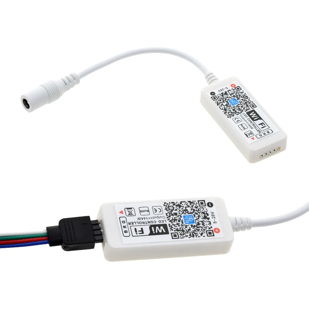 Светодиодная лента Jiawen 5050 RGB 5 м 300 светодиодов лампа для украшения дома +