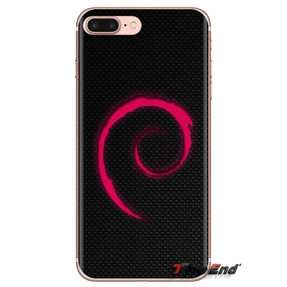 Debian обои для Samsung Galaxy J1 J2 J3 J4 J5 J6 J7 J8 Plus 2018 Prime 2015 2016 2017 прозрачные мягкие чехлы |