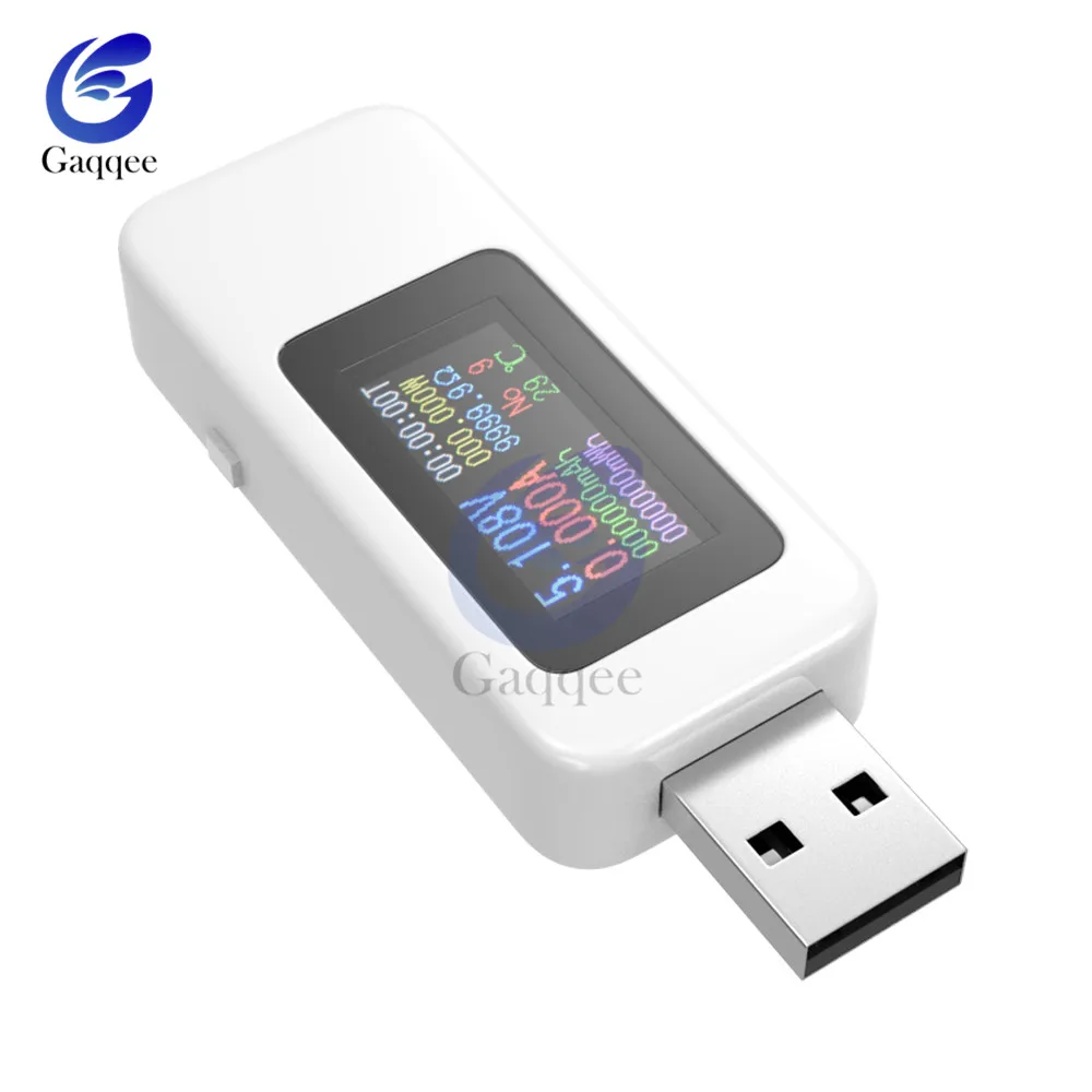 10 в 1 QC2.0 QC3.0 DC USB Тестер измеритель напряжения тока измеритель времени вольтметр цифровой амперметр монитор Индикатор питания зарядное устройство 4-30 в