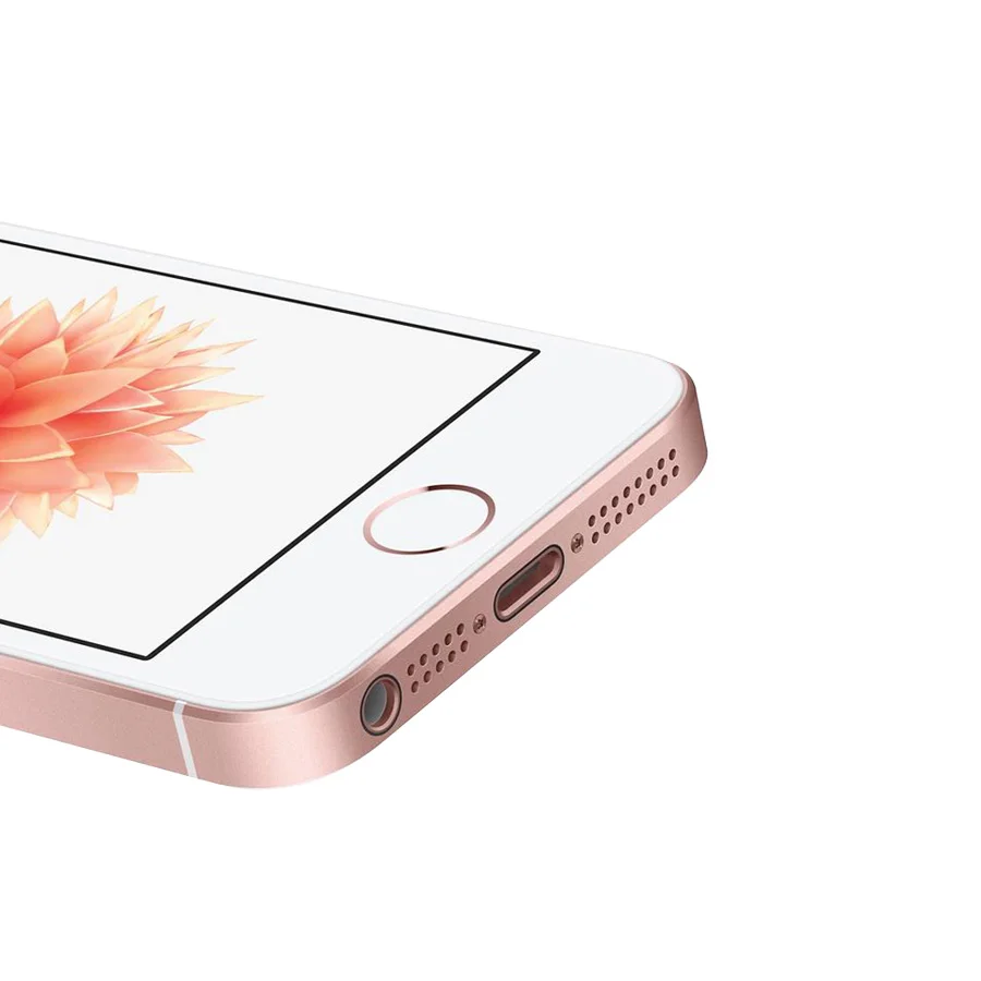Разблокированный Apple iphone SE LTE сотовый телефон, процессор 2 Гб Оперативная память 16/64GB Встроенная память двухъядерный IOS A9 4," за счет сканера отпечатков пальцев, сеть 4G LTE, мобильный телефон, iphone se