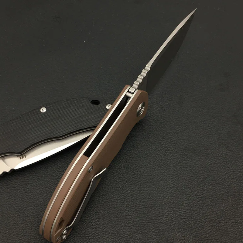 Tiptop! CH шарикоподшипник Флиппер G10 Ручка CH3504 карманный складной нож D2 лезвие