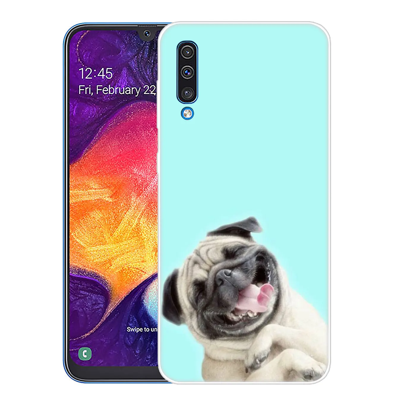8 Lavaza Мопс видел вещи собака ездить Бабочка Арт Жесткий Чехол для samsung Galaxy A70 A60 A50 A40 A30 A20 A10 M10 M20 M30 M40 A20e - Цвет: 8