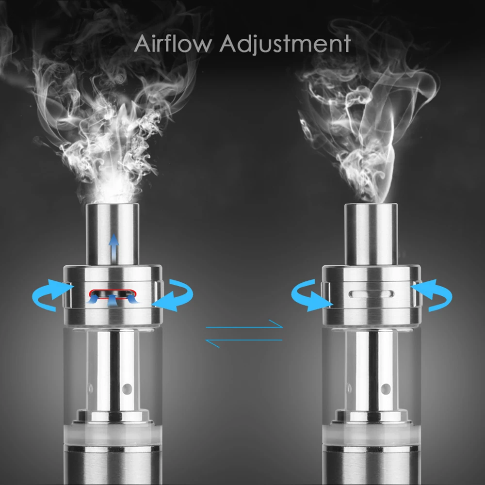 Оригинальный 5 видов цветов универсальный набор электронных сигарет Royal 30w Vape Pen Box