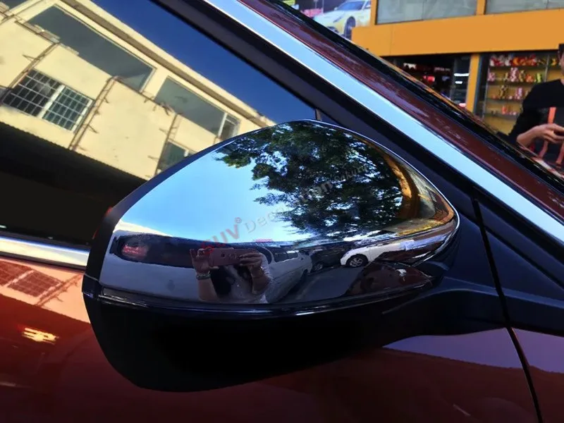 Аксессуары ABS хром зеркало заднего вида накладка 2 шт для peugeot 5008