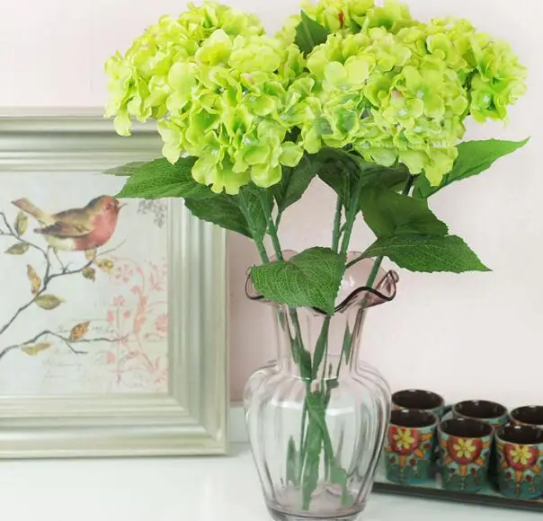 Простой маленький искусственный цветок guelder Шелковый Высококачественная