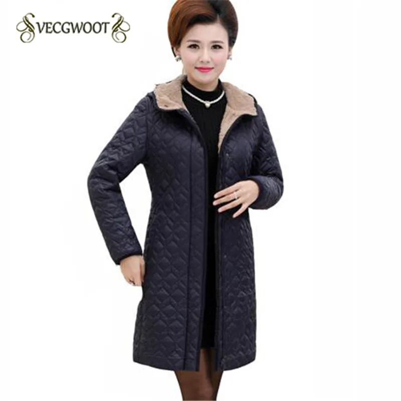 Новинка 2020 женское хлопковое пальто большого размера для отдыха зимнее средней