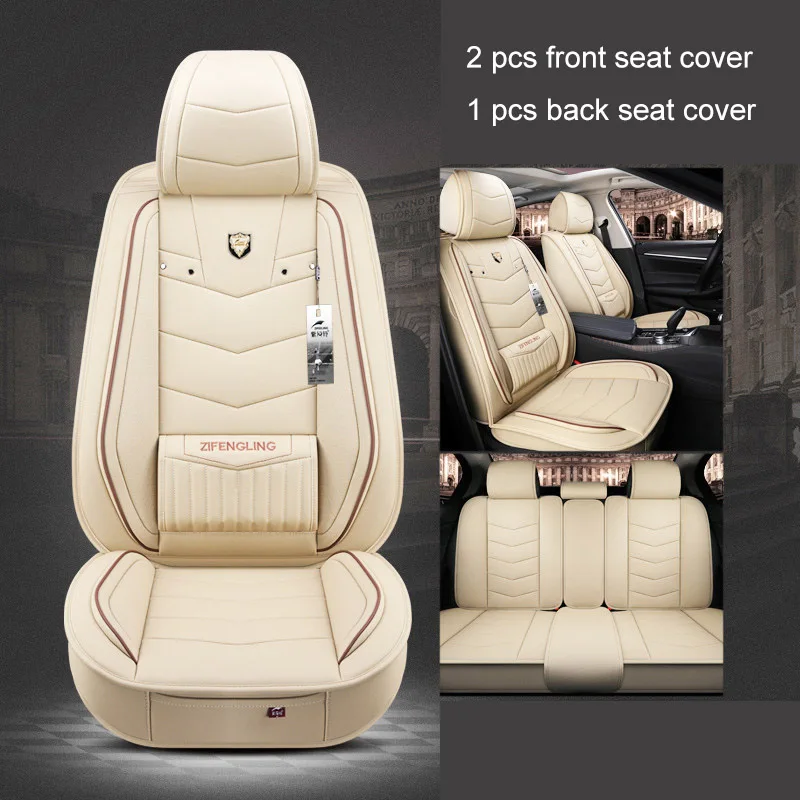 Version A 5 сидений(передние+ задние) чехол для автокресла для Ford Edge Mondeo Ecosport Focus kuga, Land Rover Freelander 2 - Название цвета: Version A