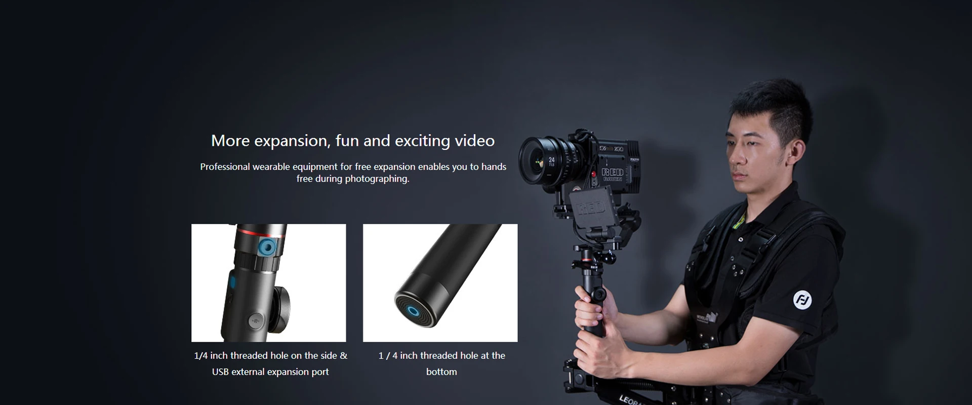 FeiyuTech AK2000 AK4000 3-осевой Камера стабилизатор Handhel Gimbal для sony цифровой зеркальной камеры Canon Nikon Fujifilm однажды Gimbal