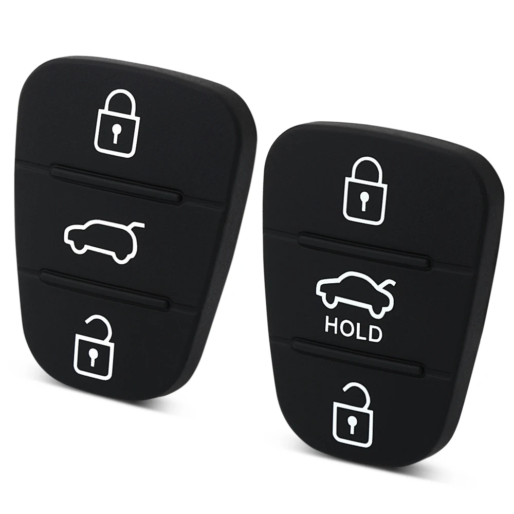 3 кнопки резиновый чехол для Hyundai I30 IX35 Kia K2 K5 RIO Новый Сменный дистанционный ключ