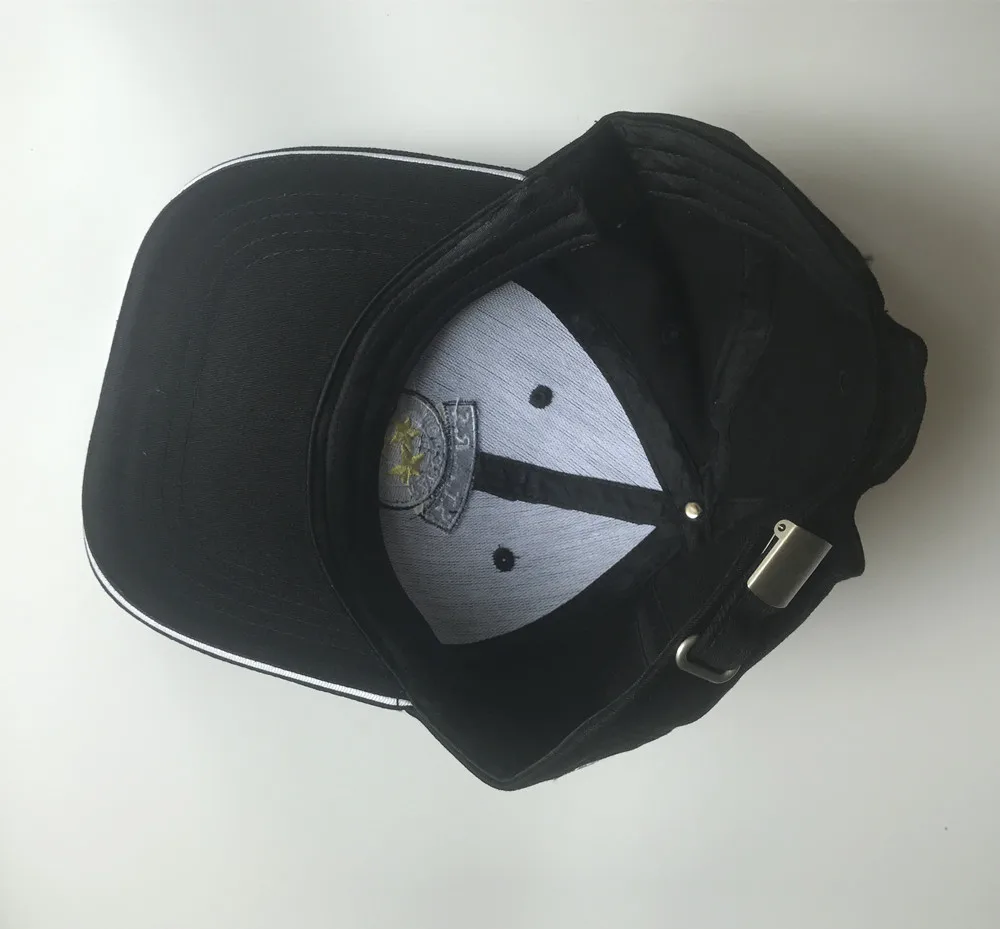 Bioаз звезды S.T.A.R.S. Черная бейсболка для косплея с вышитым логотипом сотрудника