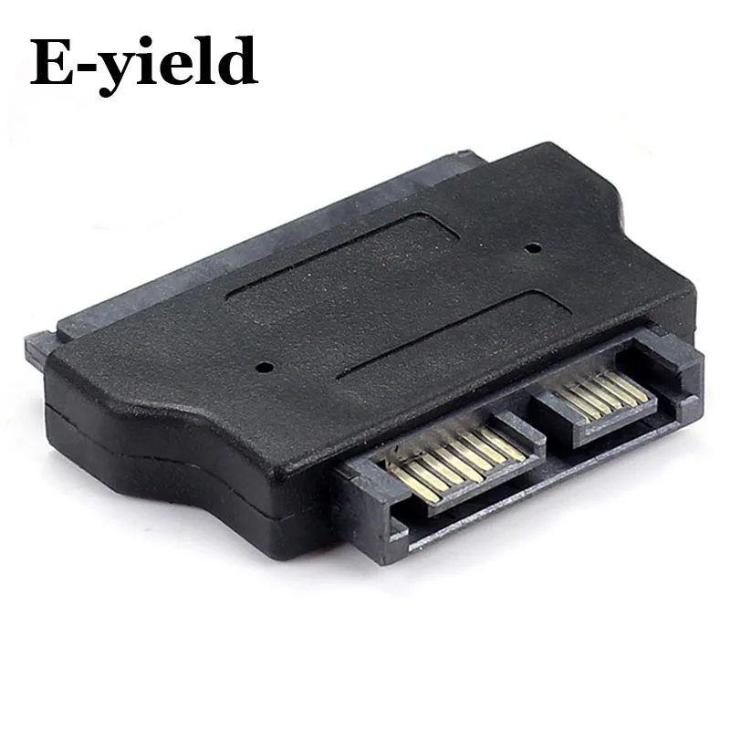 

SATA22Pin to 13Pin Slimline SATA Adapter 7+15 Serial ATA Female to 7+6 Male Adapters Connector Converter