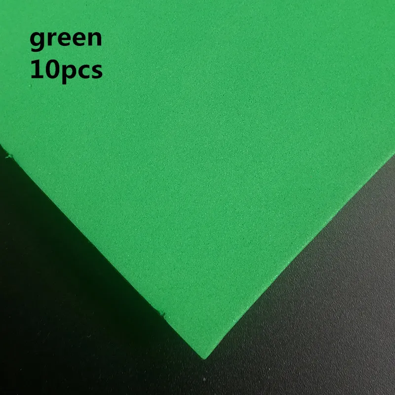 10pcs KKEZVA 10 цветов, сухая муха, приманка для карпа, материал для изготовления 2 мм, плавающая ЭВА для тела и рыбалки, муха, приманка для насекомых - Цвет: 10pcs