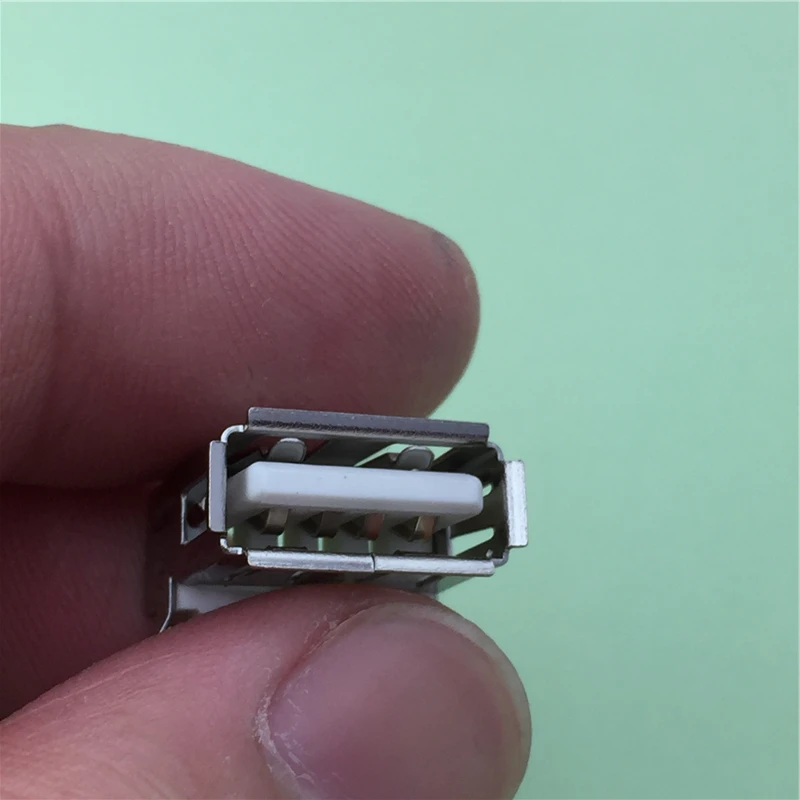 10 шт./лот USB 3. 0 4 контактный гнездовой разъем типа A G52 2 фута 90 градусов для передачи