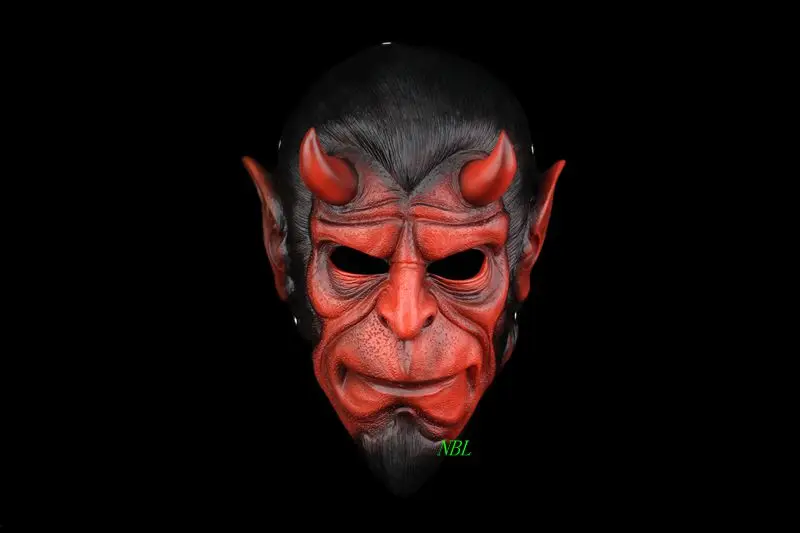 Маска из смолы в виде капюшона фильма Хеллбой|mask ffp3|mask clipmask packaging |