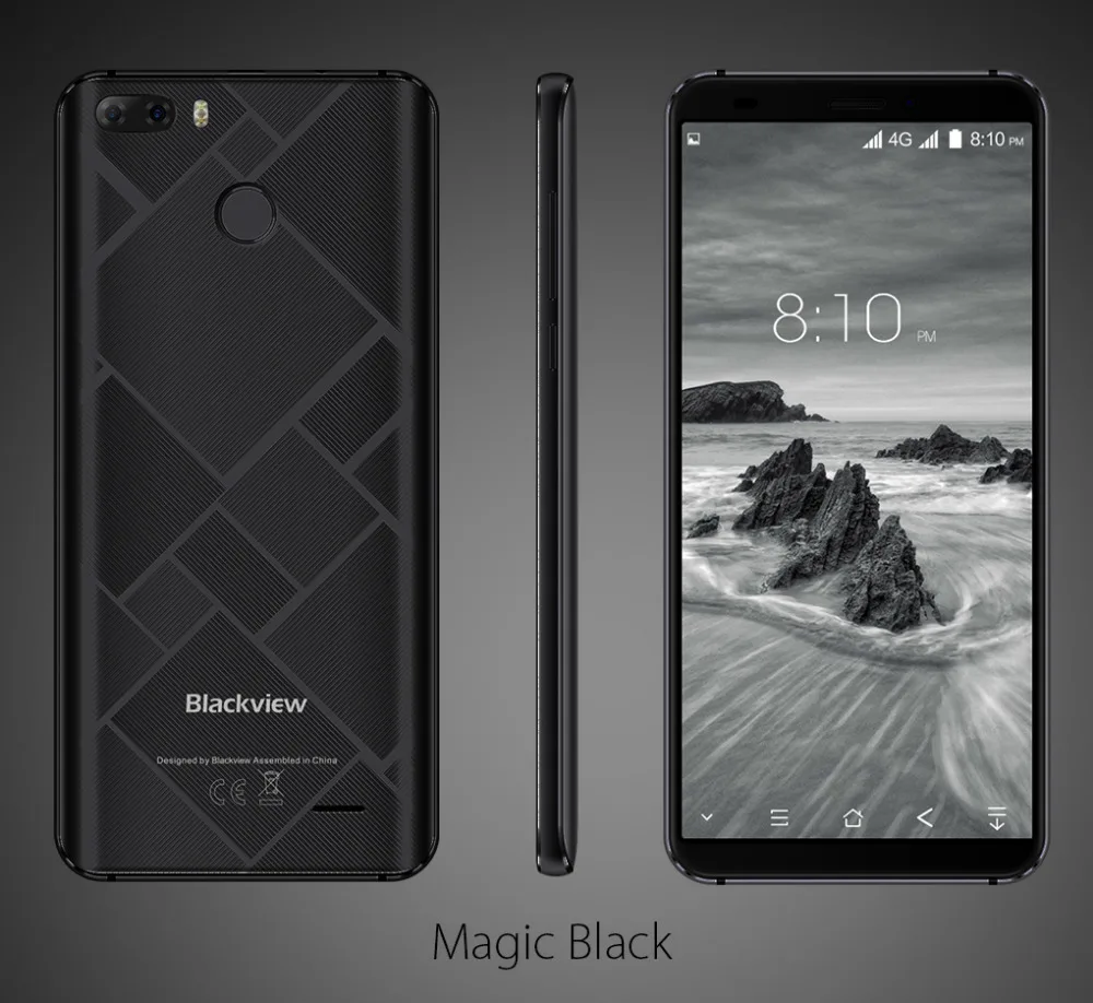Blackview S6 мобильный телефон 5 7 дюймов 18:9 HD + Full Sceen 2 ГБ 16 Гб MT6737VWH четырехъядерный Android
