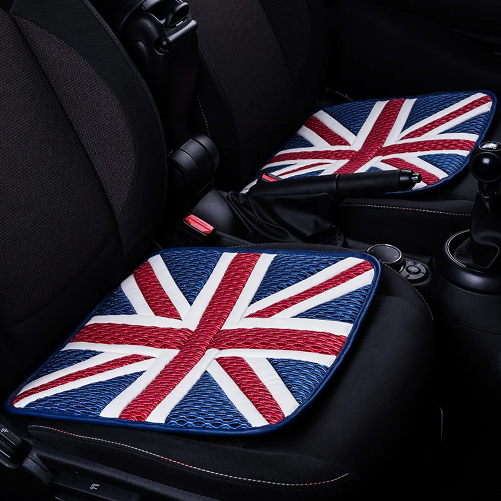 2pcs Ice Silk Car Seat Cushion Mat Pad Cover For All Mini Cooper Clubman F54 F55 F56 F57 R50 R53 R55 R56 R60 R61 F60 Countryman |