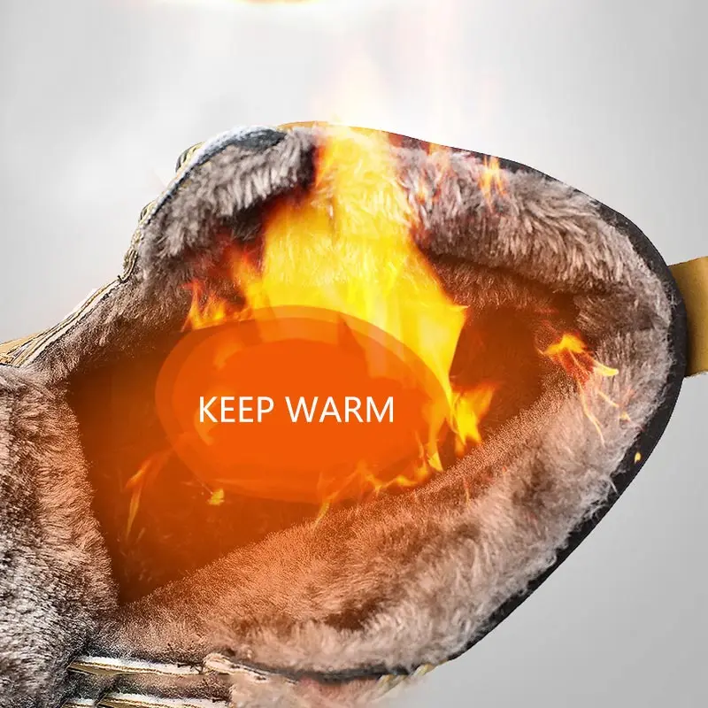 Мужские ботильоны новинка 2019 модные сохраняющие тепло меховые плюшевые зимние