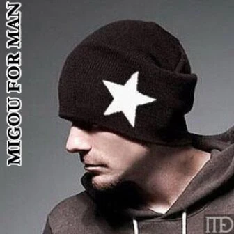 1 шт. 2016 модная Корейская вязаная шапка с пятиконечными звездами мужская и