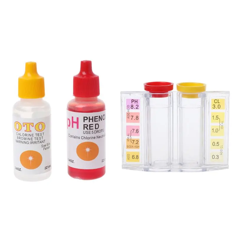 

PH Хлорная вода, набор для тестирования качества воды в бассейне