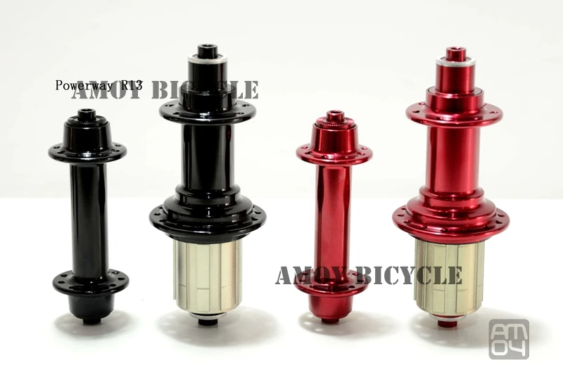Powerway R13 Китайские 700C 25 мм широкоугольные Колеса дорожные карбоновые велосипедные колёса глянцевый или матовый дорожный велосипед 50 мм V тормозные пустотелые колеса - Цвет: Powerway R13