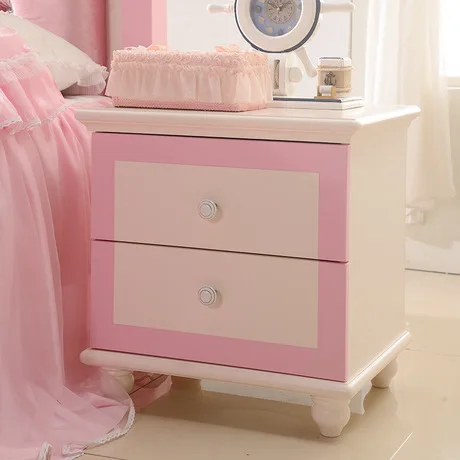 Тумбочки мебель для спальни домашняя тумбочки из массива дерева с двумя ящиками