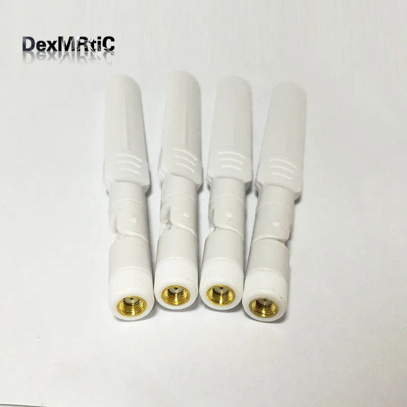 1 шт. 8dBi 2400 2500 МГц 5150 5850 dual band WI FI антенна c разъемами RP SMA мужской разъем 160 мм длиной