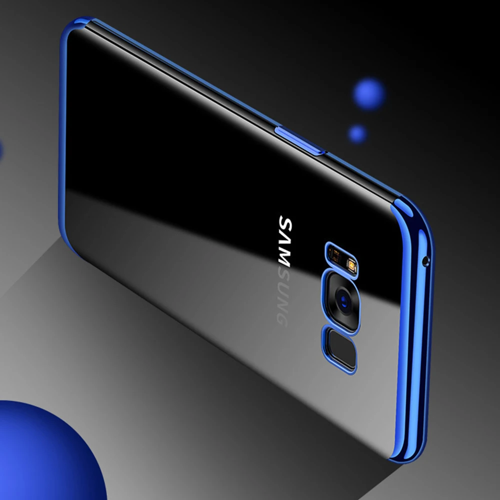 Roybens для samsung Galaxy S10 S8 S9 Plus Note 9 8 чехол Гибридный мягкий силиконовый Прозрачная