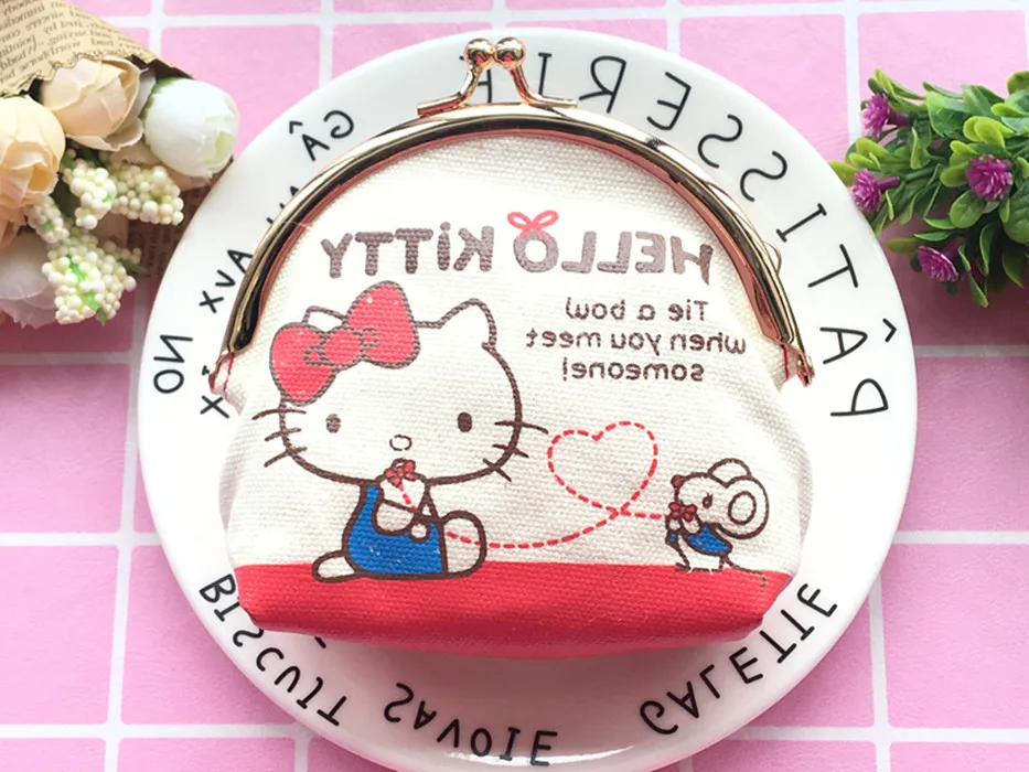 5 шт мультфильм KT Мелодия две звезды холст сумка для хранения лучший подарочный