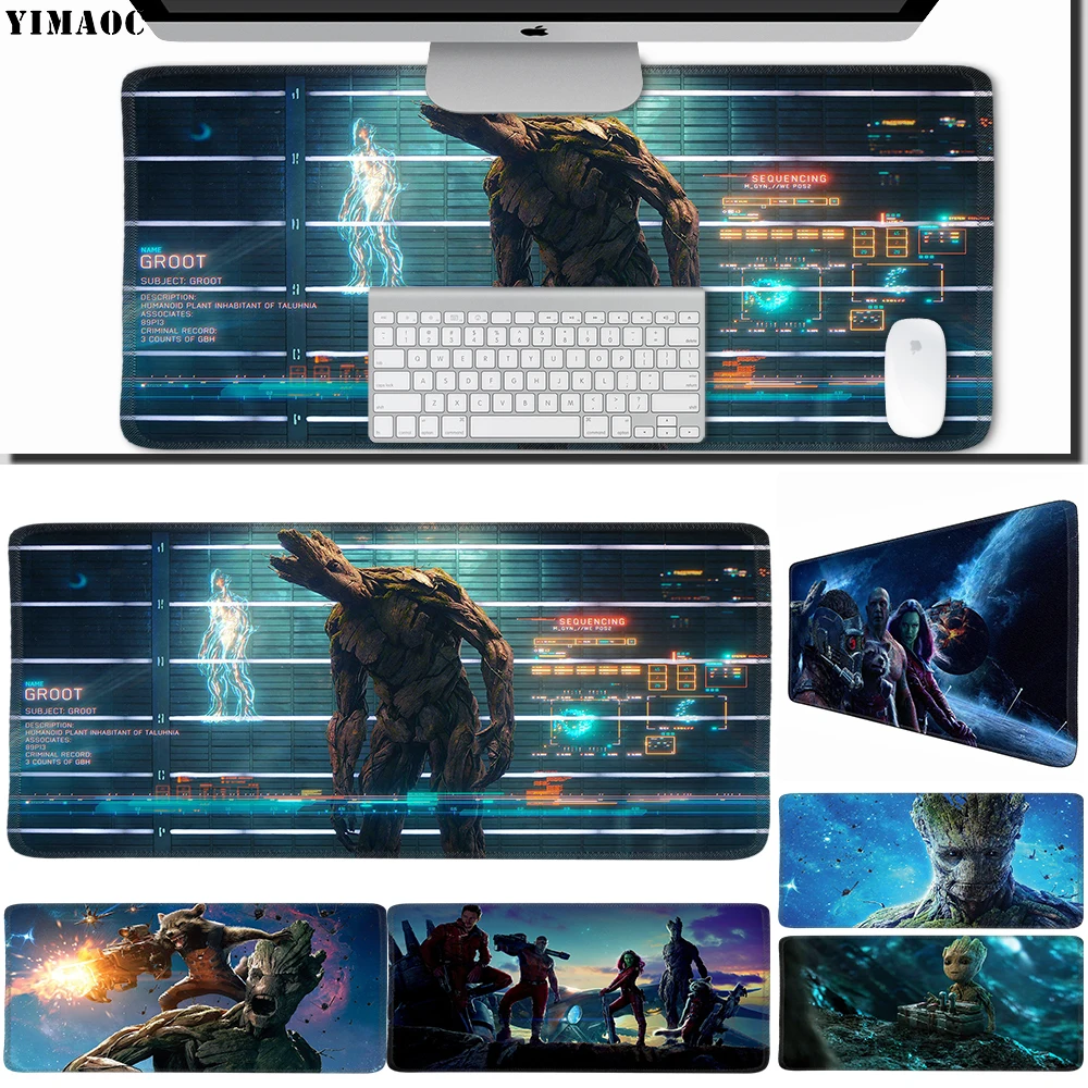 YIMAOC 30*60 см большой коврик для мыши геймер резиновый компьютерной игровой стол с