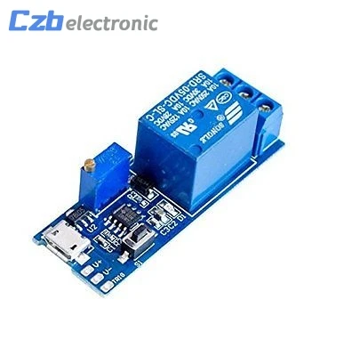 Умная электроника 5 V-30 V микро USB Мощность Регулируемая задержка таймер реле