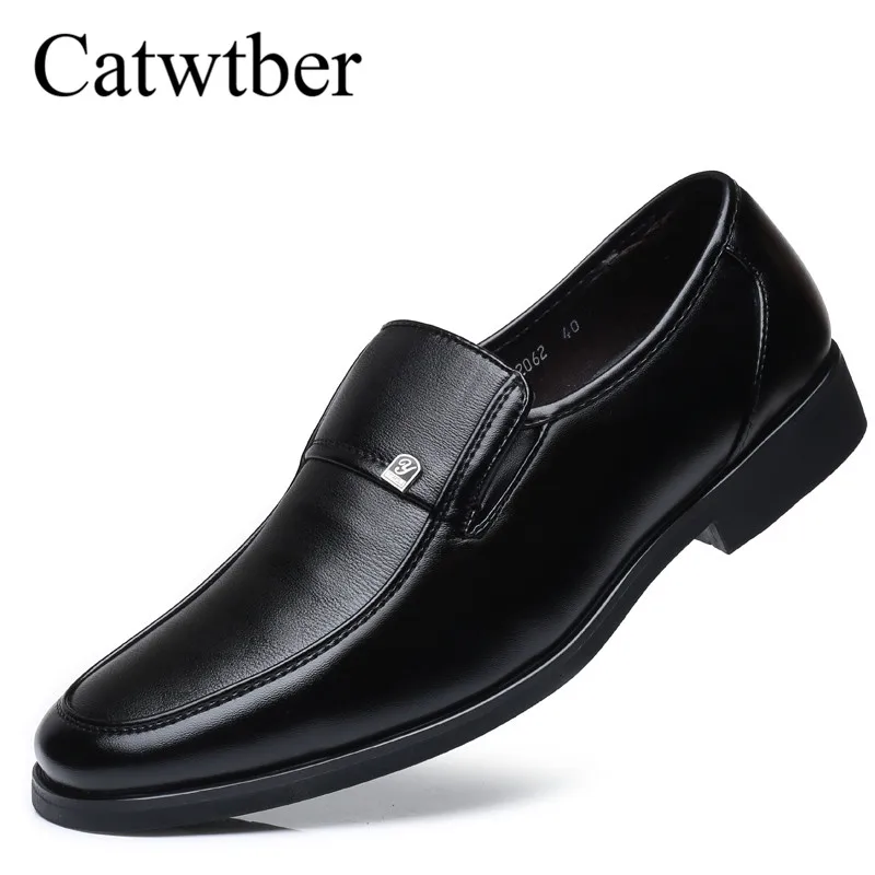 Catwtber люксовый бренд Лакированная Кожа Мужские модельные туфли чёрный коричневый