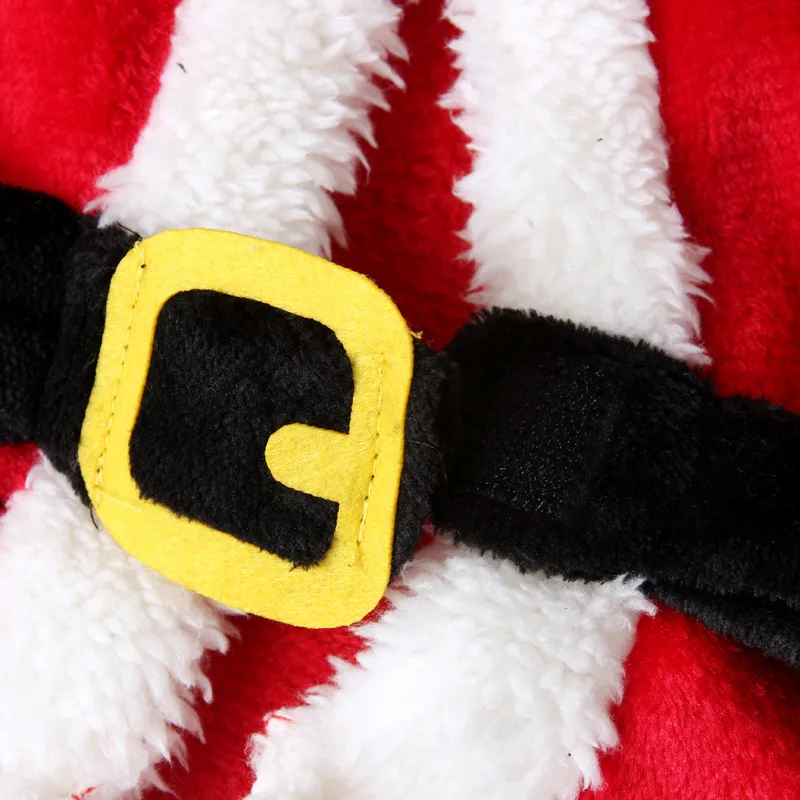 4PCS/3-24Months/Christmas Santa Claus Outfit Newborn Clothing Sets Winter Fleece Tops+Pants+Hats+Socks Baby Boys Clothes BC1035 |