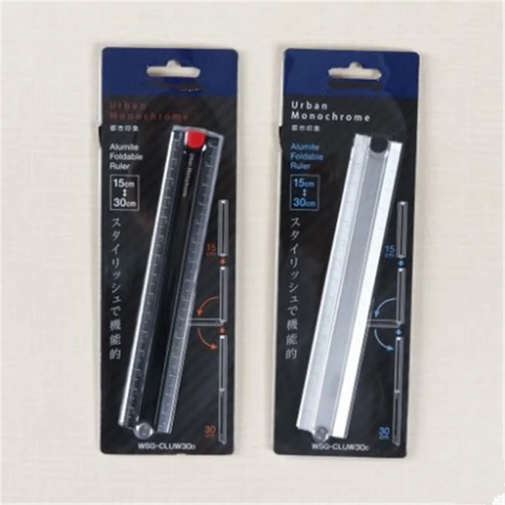 Высокое качество складные линейки офисные и школьные принадлежности из