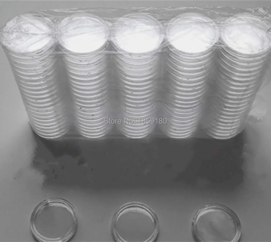 

Hard coins capsule , free shipping Direct Fit H 40mm plastic capsule 100pcs/lot,extra cases for the broken ones