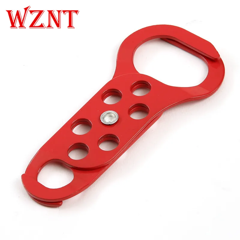 

free shipping Double Shackle Steel Multi Lock safety lockout Hasps