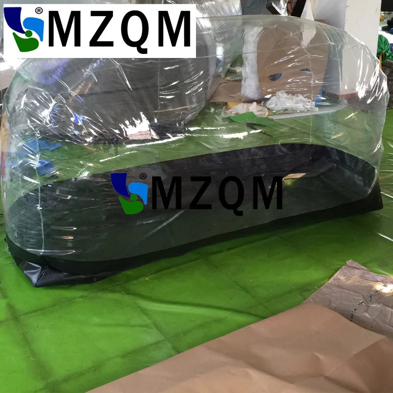 Надувной тент MZQM L2.5 * W1 1 4 м ПВХ надувной для защиты от пыли прозрачный