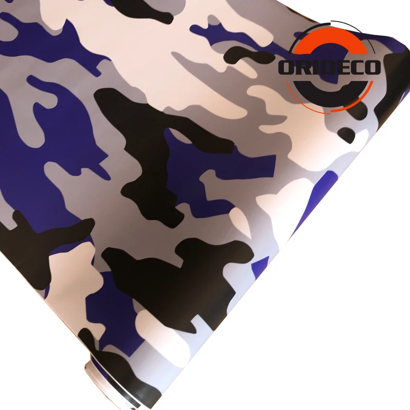 20 &quotШирина синий черный белый цвет снег камуфляж виниловая пленка автомобильная