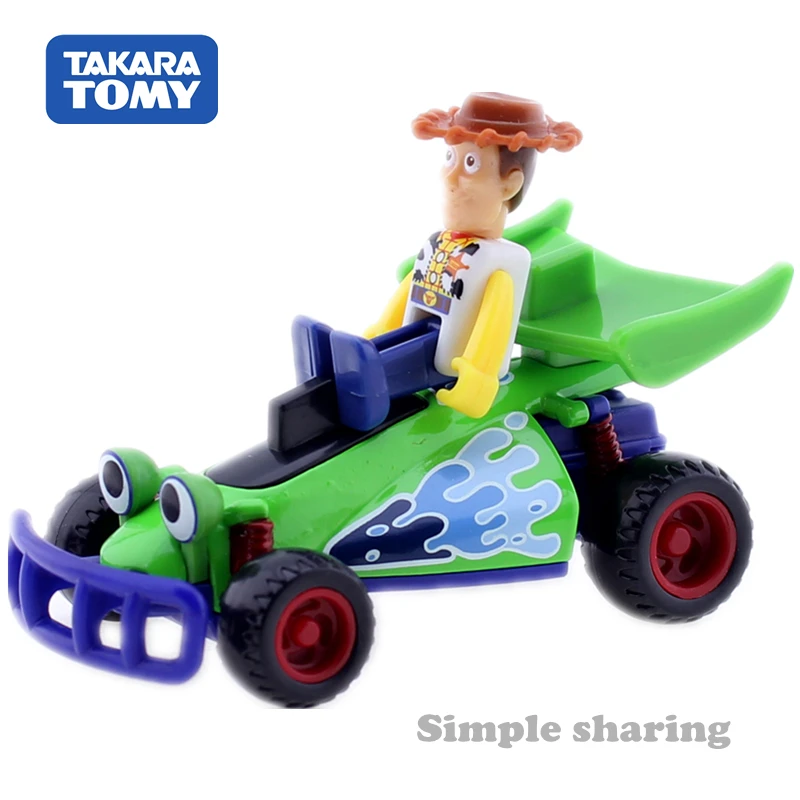 Модель автомобиля TOMICA TOY STORY 02 Вуди и RC DISNEY TAKARA TOMY литая металлическая модель