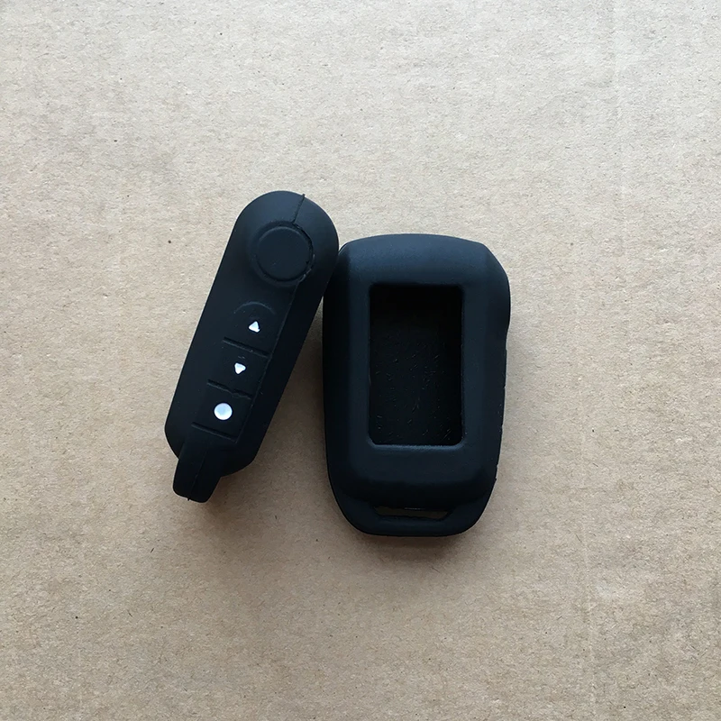 

2017 Car Case for starline A92 A92 Russian version silicone / A94 / A64 / A62 / V62 lcd remote control two way car alarm system