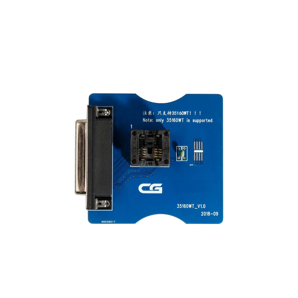 CG Pro 35160WT адаптер старый интерфейс для чипа 35128WT работает с 9S12 фиксирует